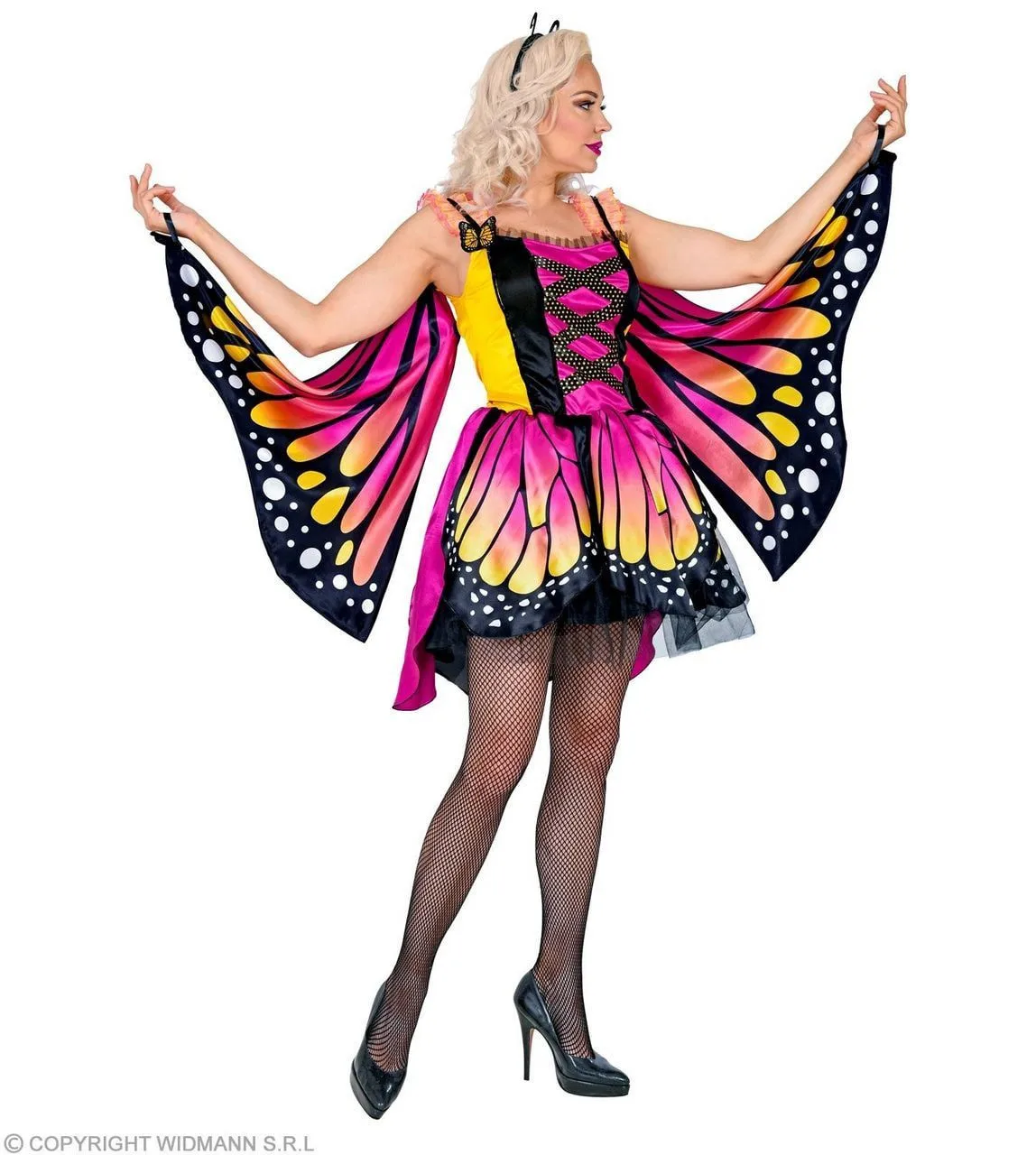 Vrij In De Nacht Vlinder Vrouw Kostuum 3 Vrij In De Nacht Vlinder Vrouw Kostuum - Afbeelding 3