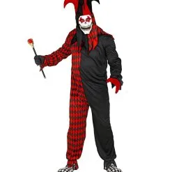 Vreemde Gekke Clown Harry Kijn Man Kostuum