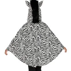 Duizelingwekkende Strepen Poncho Zebra Kind Kind -Cosplaykostuum Winkel wdm 2021 481p 3 2