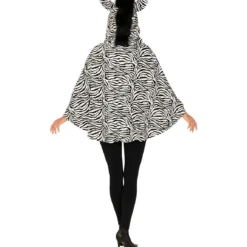 Duizelingwekkende Zwart Wit Strepen Poncho Zebra -Cosplaykostuum Winkel wdm 2021 481q 3 2