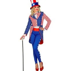 Miss Stars En Stripes USA Slipjas Vrouw