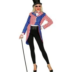 Miss Stars En Stripes USA Slipjas Vrouw -Cosplaykostuum Winkel wdm 2021 4823 4 2