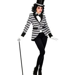 Classy Bestsy Slipjas Zwart Wit Vrouw