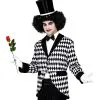 Eenzame Mime Clown Zwart Wit Man