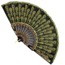 Spaanse Kanten Waaier Goud -Cosplaykostuum Winkel wdm 2021 54794 3