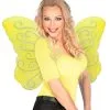 Fabelachtige Gele Glitter Vleugels