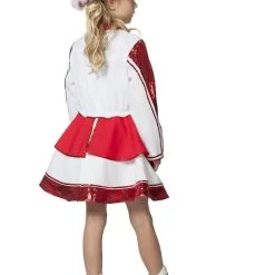 Fancy Rood Witte Dansmarieke Meisje Kostuum -Cosplaykostuum Winkel wlb2016 3140 3 10