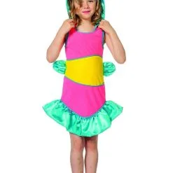 Tropische Koraal Vis Great Barrier Meisje Kostuum