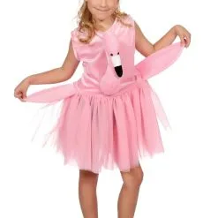 Zachte Flamingo Middellandse Zee Lagune Meisje Kostuum