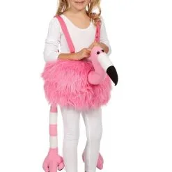 Bungelende Flamingo Hansop Meisje Kostuum