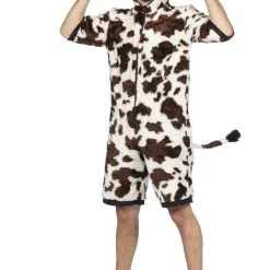 Bruine Zwitserse Alpenweide Koe Man Kostuum