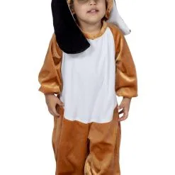 Natte Neus Natte Tong Hond Kind Kostuum