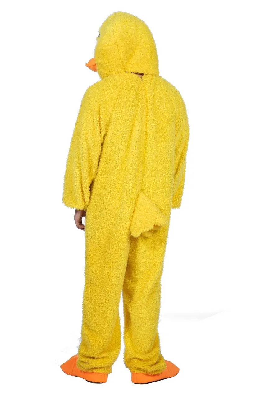 Pluche Gele Badeend Kostuum 2 Pluche Gele Badeend Kostuum - Afbeelding 2