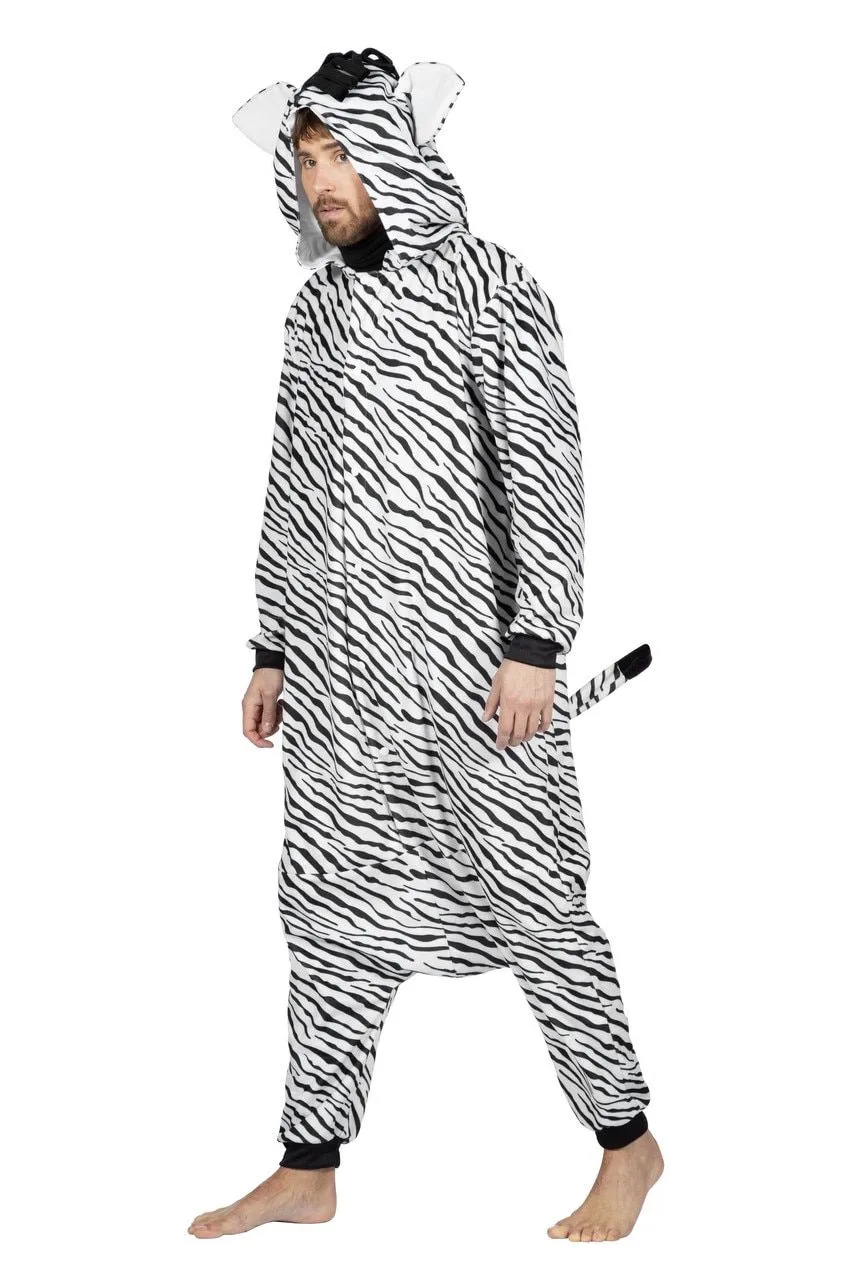 Het Paard Van De Savanne Zebra Kostuum 1 Het Paard Van De Savanne Zebra Kostuum