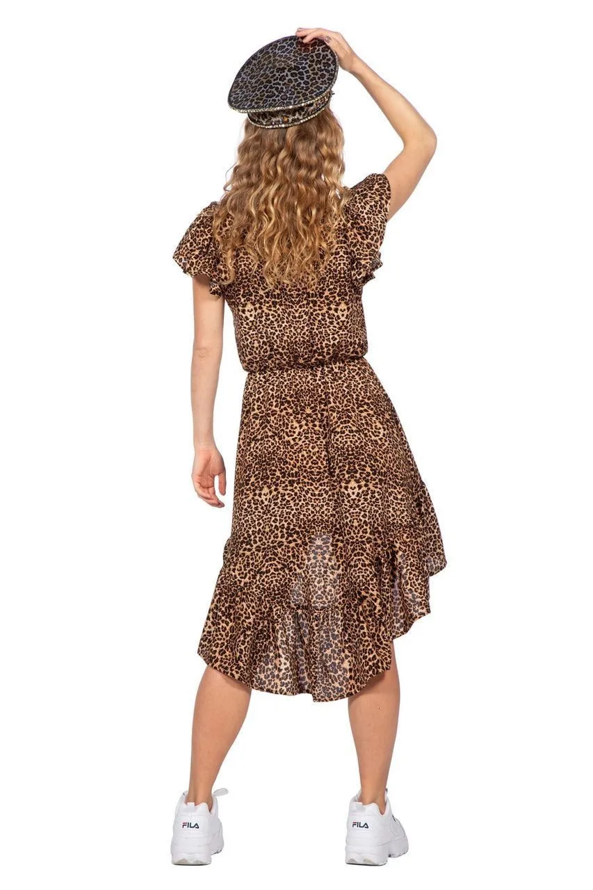 Wilde Panter Feestbeest Vrouw Kostuum 3 Wilde Panter Feestbeest Vrouw Kostuum - Afbeelding 3