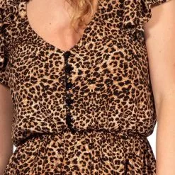 Wilde Panter Feestbeest Vrouw Kostuum 11 Wilde Panter Feestbeest Vrouw Kostuum -Cosplaykostuum Winkel wlb 2022 4063 6 8